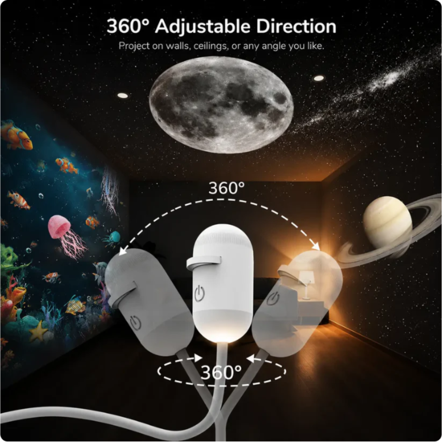 Velurne™ - Proyector Galaxia